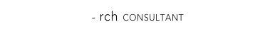 RCHeritage - rch CONSULTANT